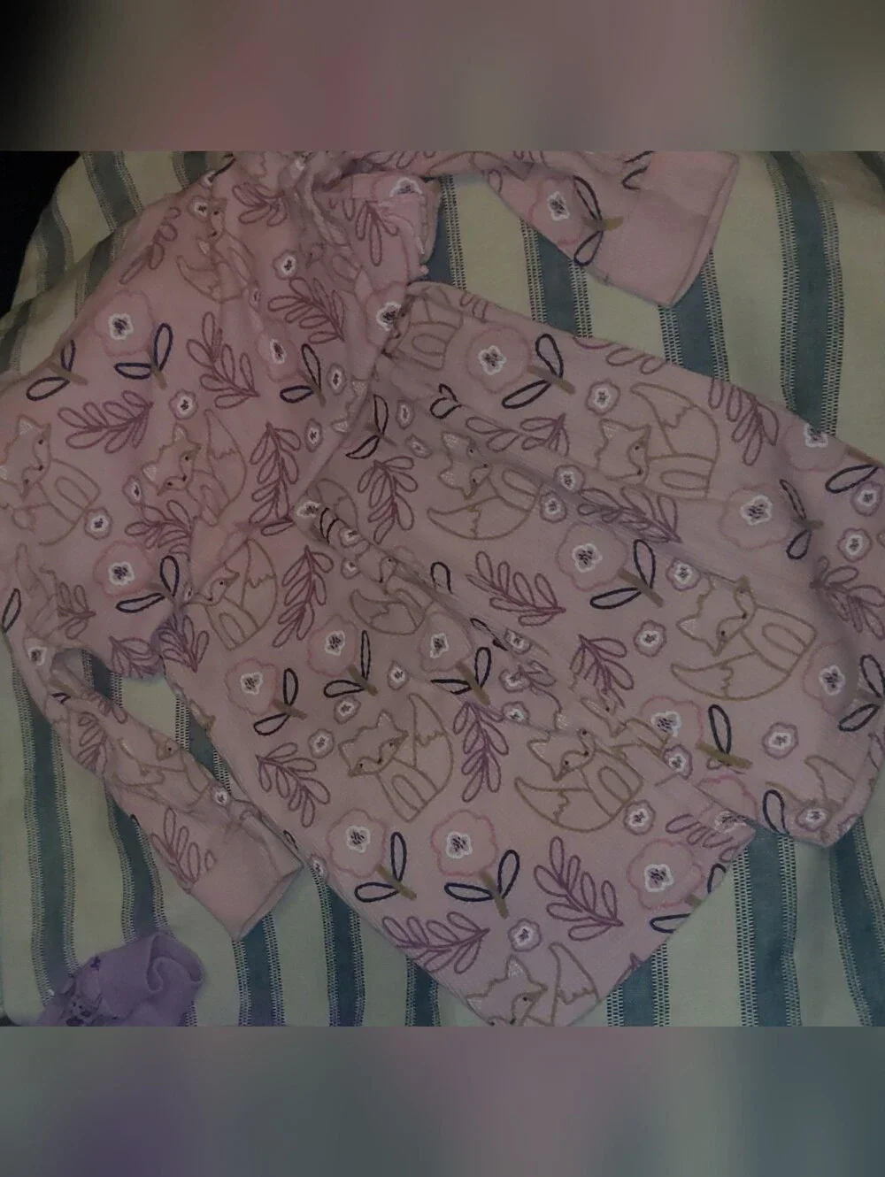 Garanimals Girls Bundle- 2 Sets Thermals + 2 Long Sleeve Shirts 18 Mo ± 2 T!